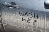 escrever na sujeira do carro em Inglês