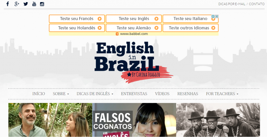 blogs de inglês brasileiros